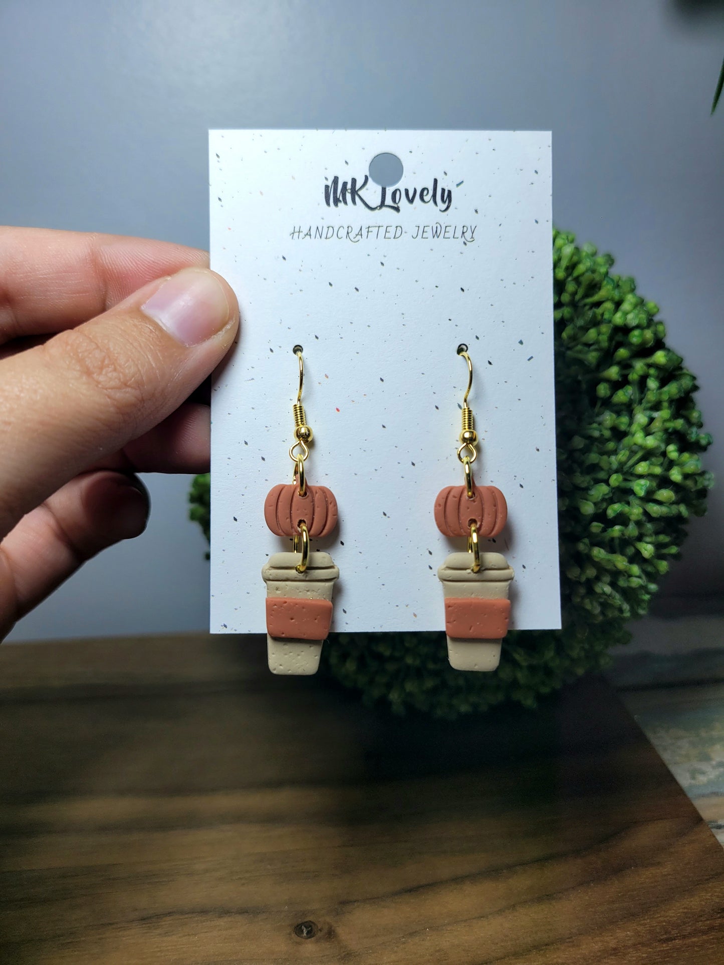 Spiced Latte Dangles