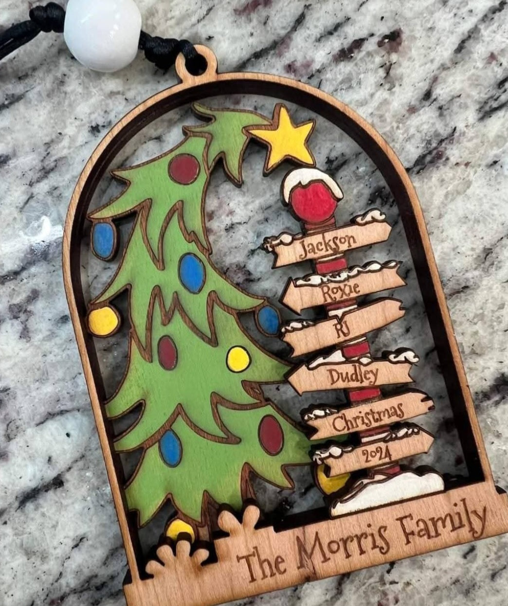 Personalized Wooden Ornaments