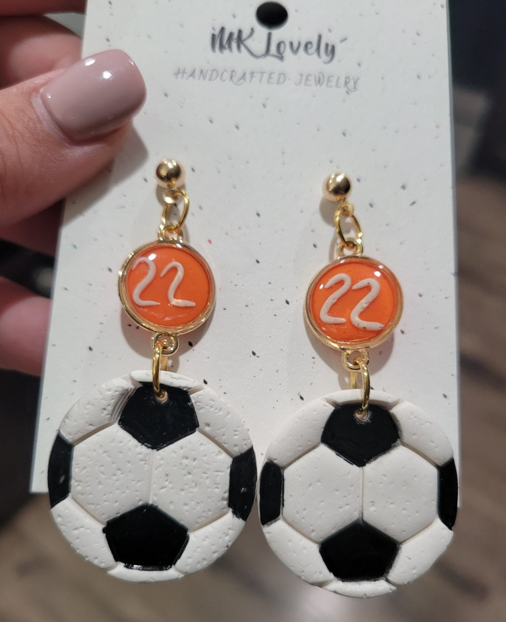 Personalized Polymer Clay Earrings