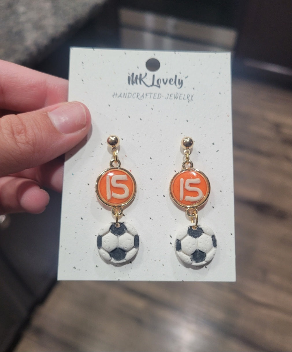Personalized Polymer Clay Earrings