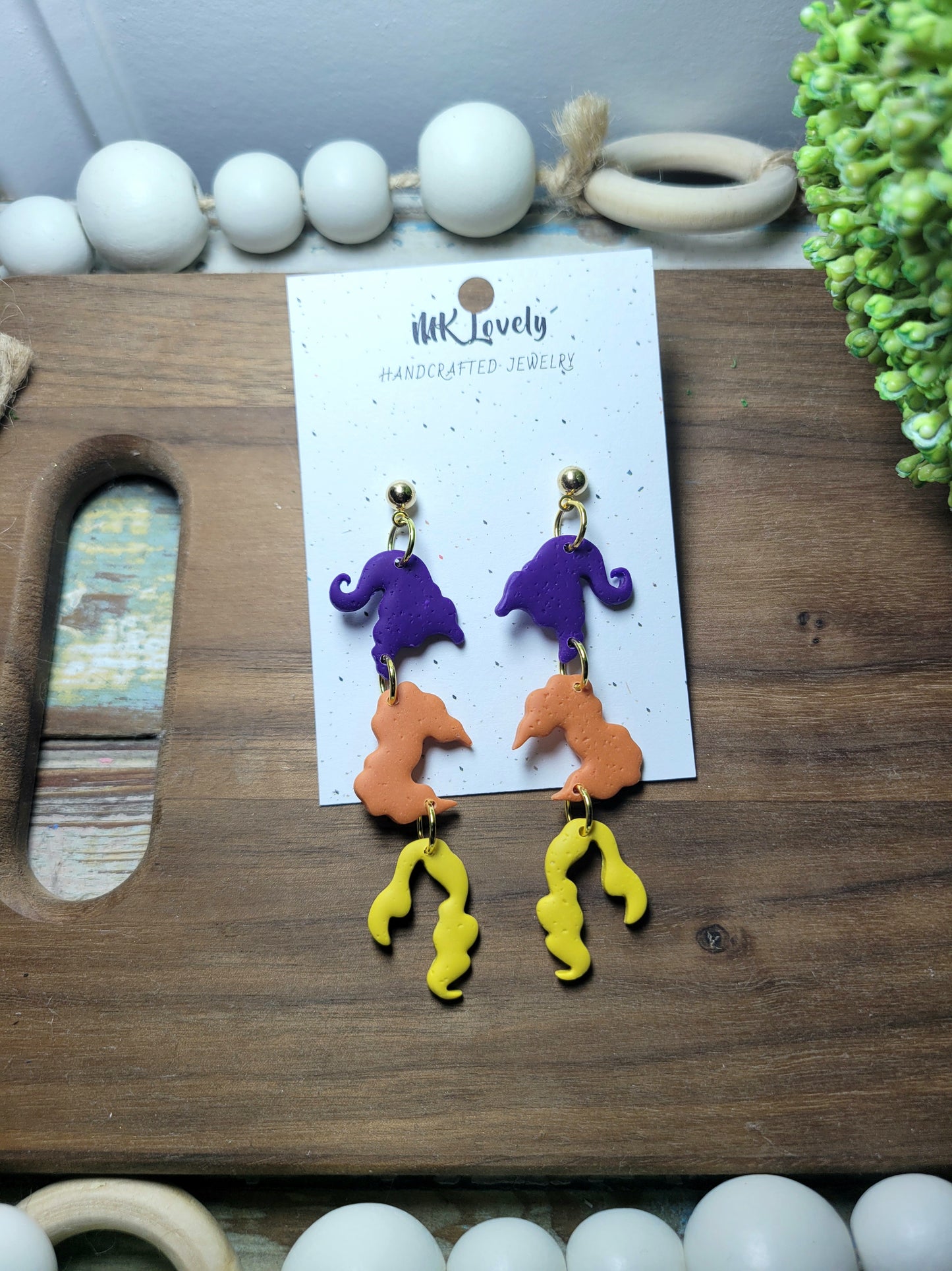 Tiered 3 Witch Dangles