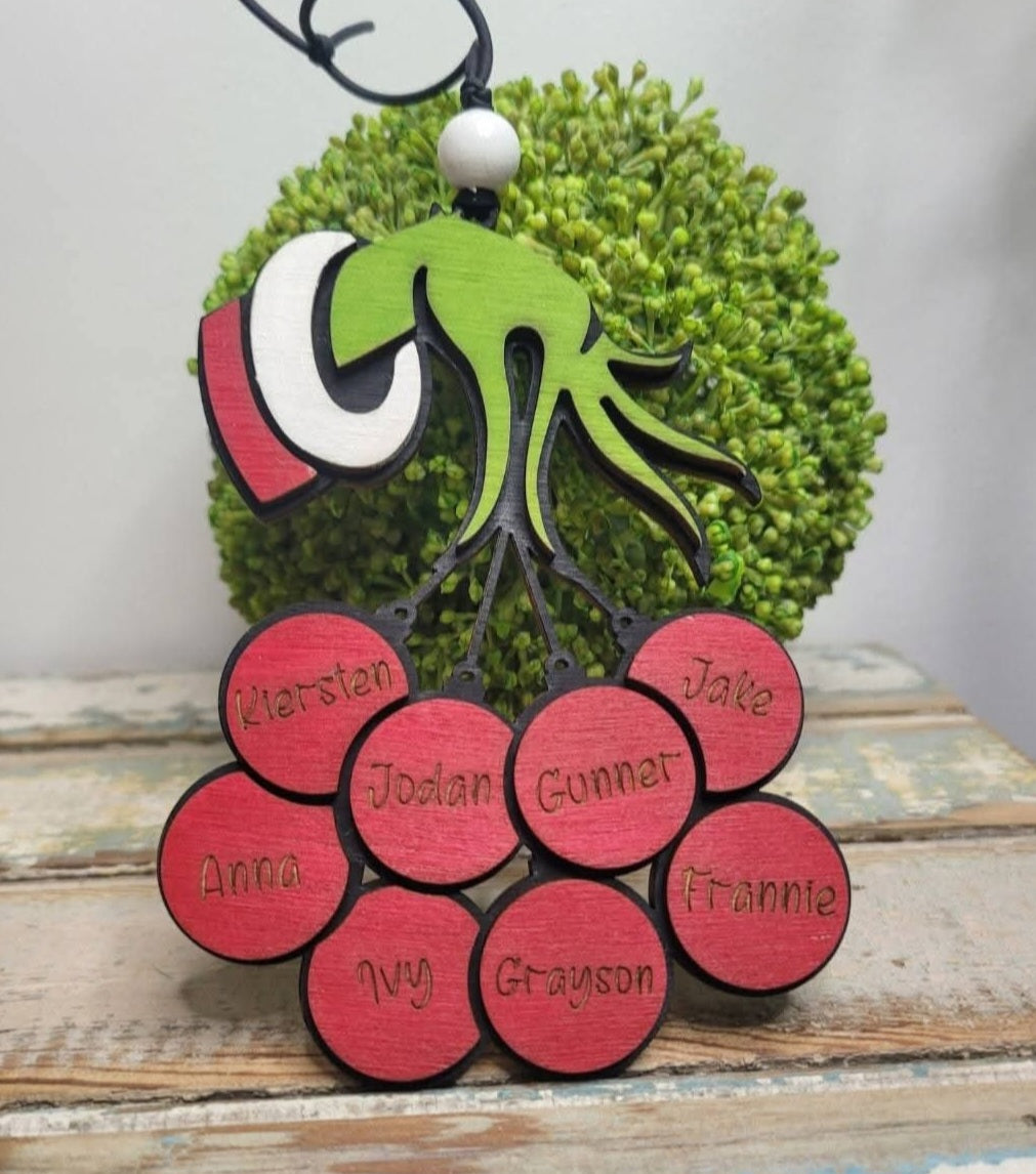 Personalized Wooden Ornaments