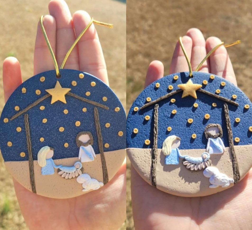 Handmade/Handsculpted Polymer Clay Ornaments & Magnets