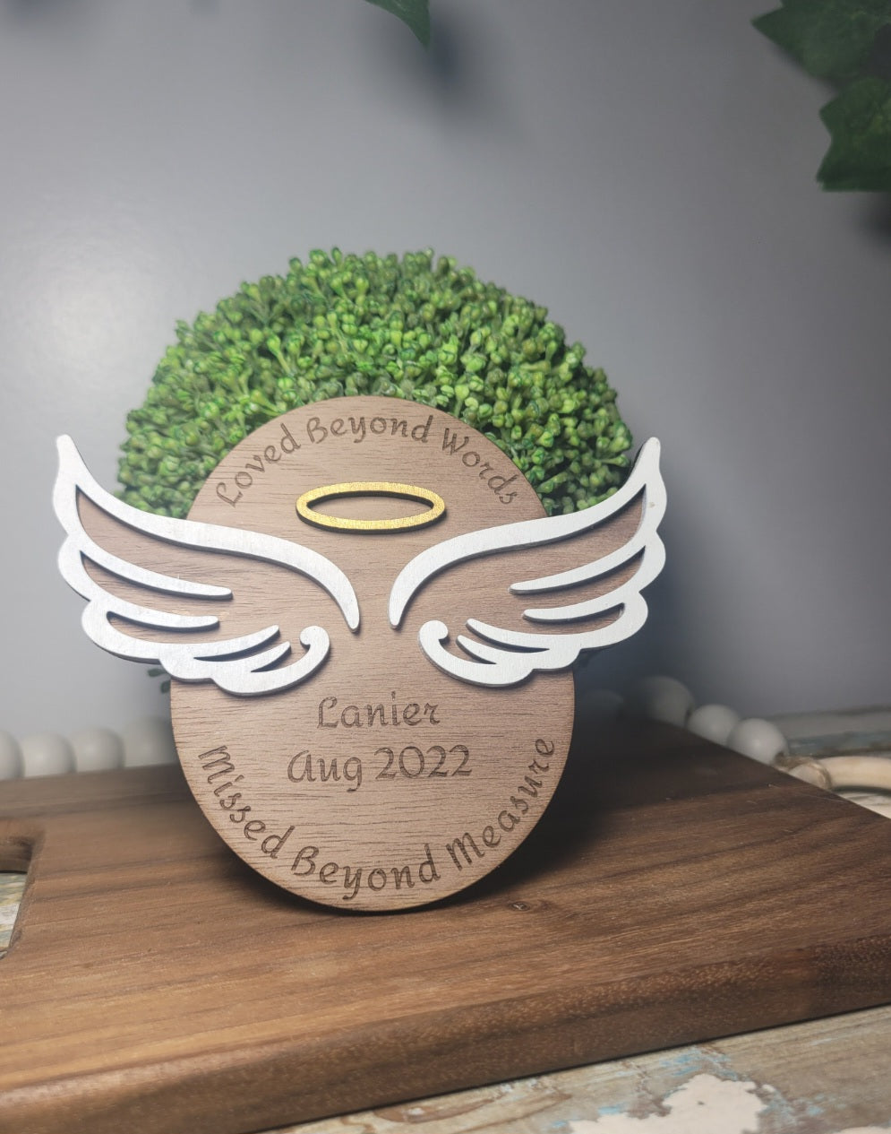 Personalized "Missed Beyond Measure" Magnet/Stand