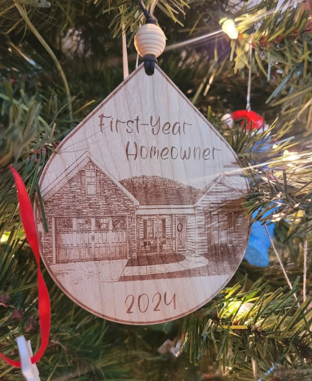 Personalized Wooden Ornaments