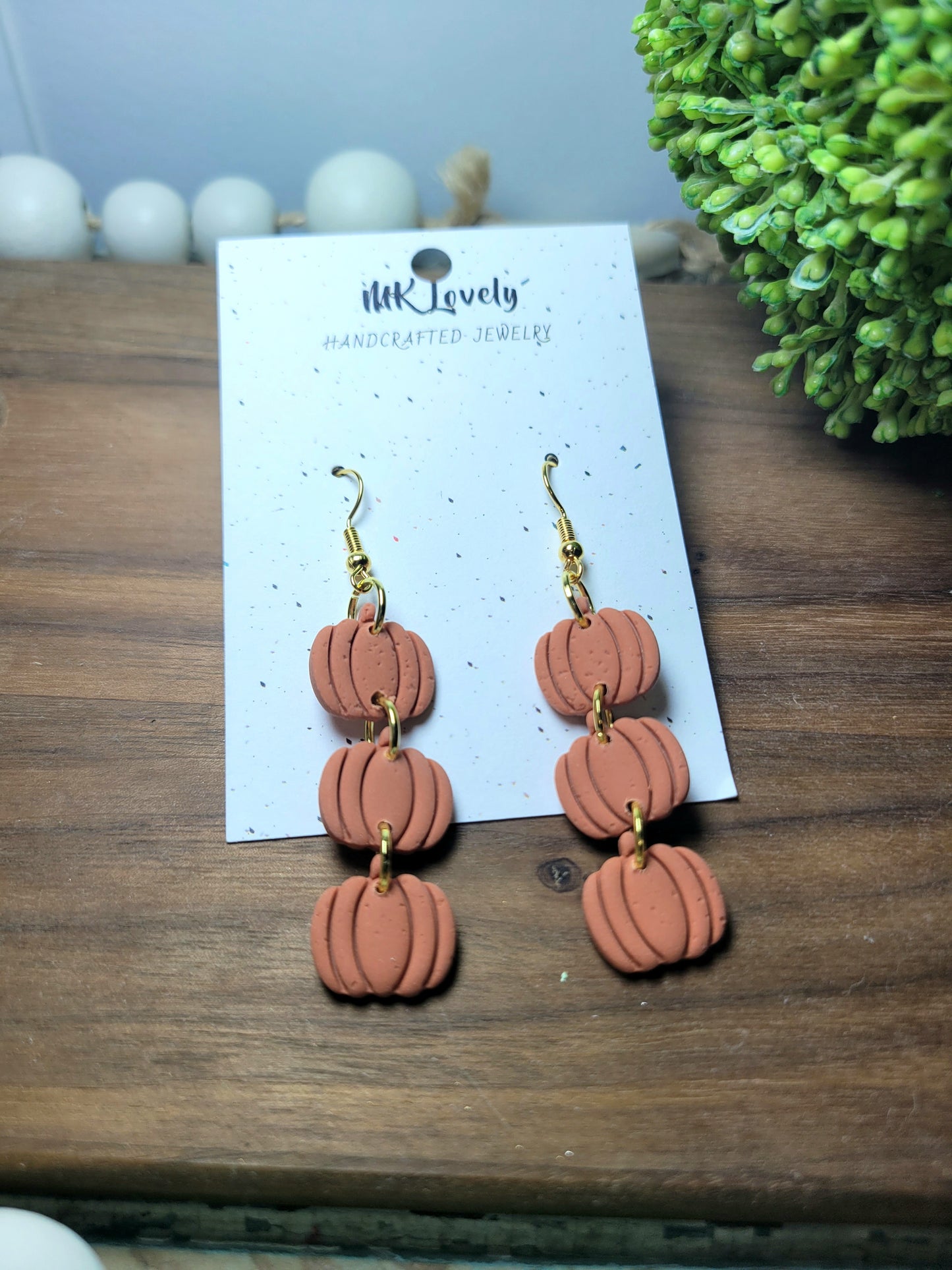 Pumpkin Spiced Dangles