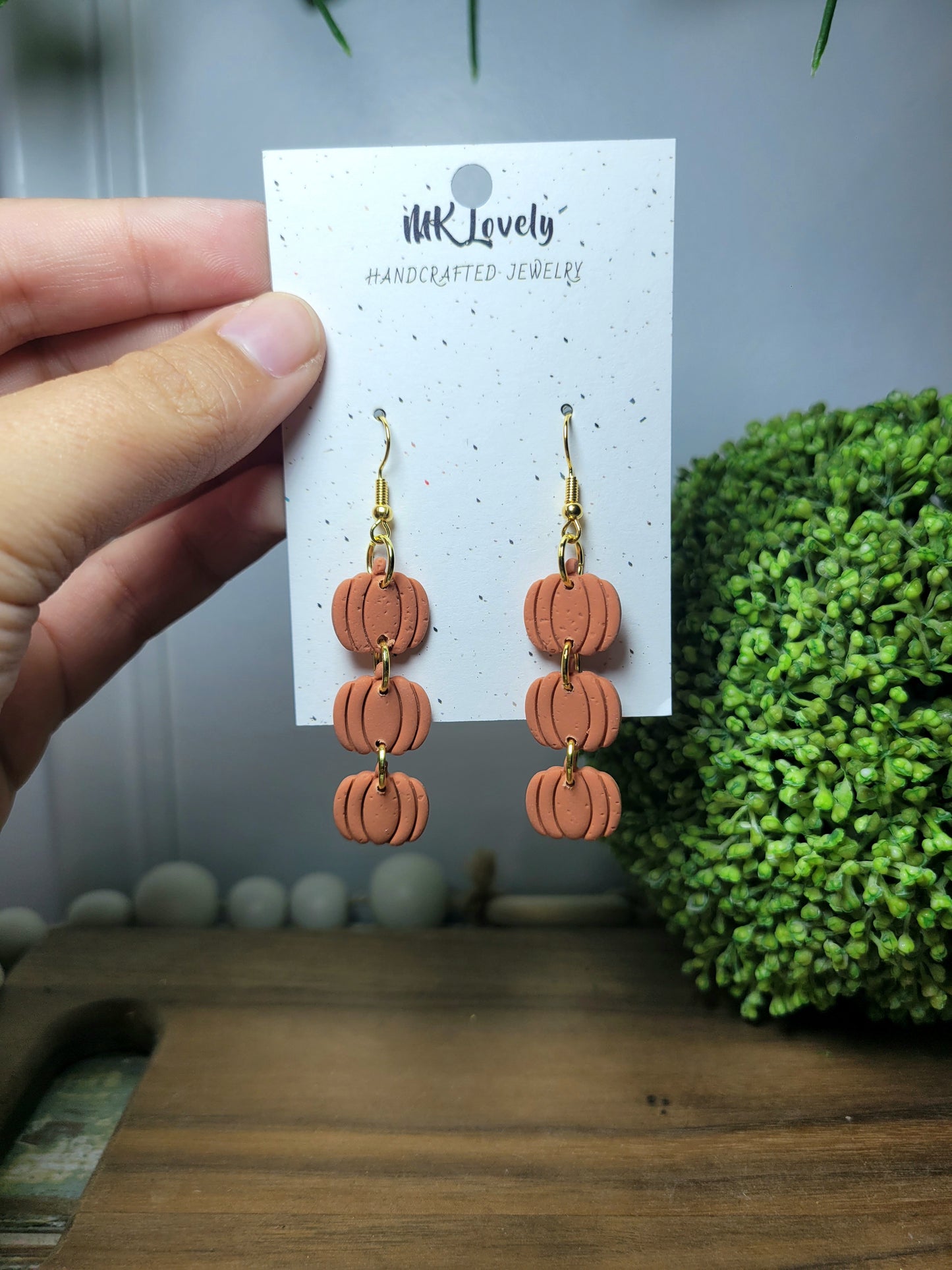 Pumpkin Spiced Dangles