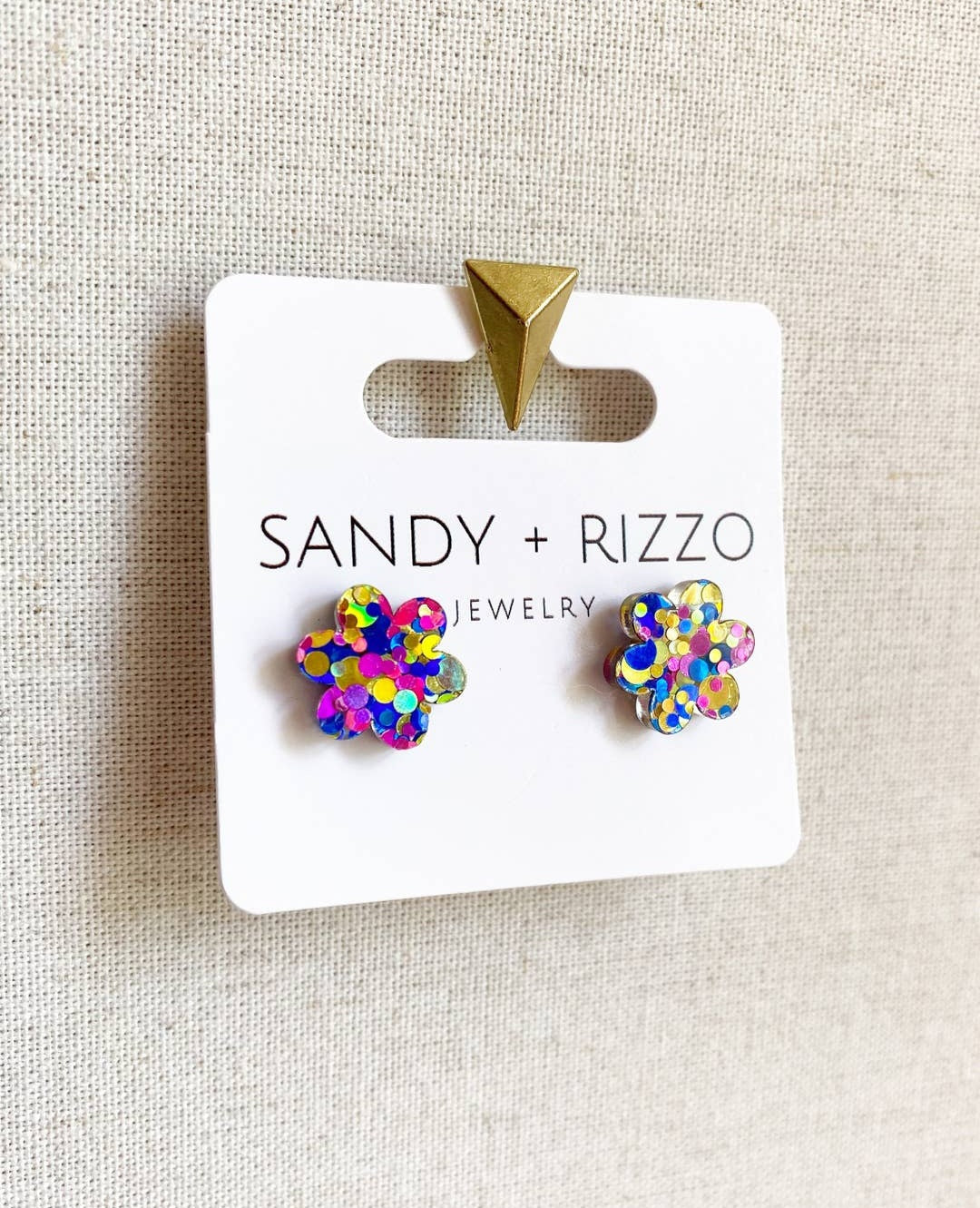 Party Flower Studs