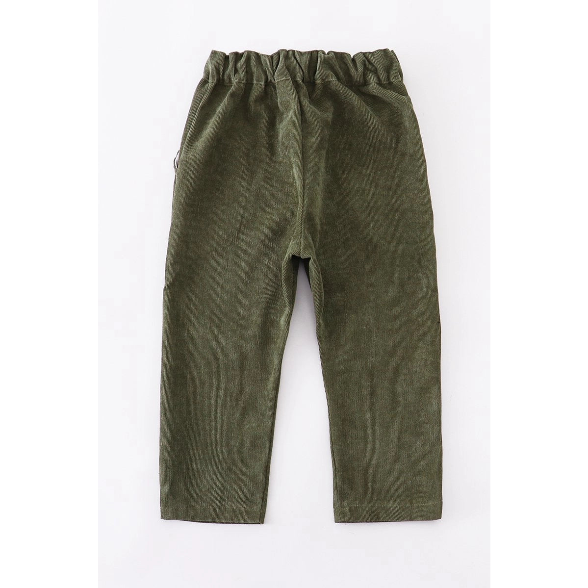 Olive Boy Drawstring Chino Pants